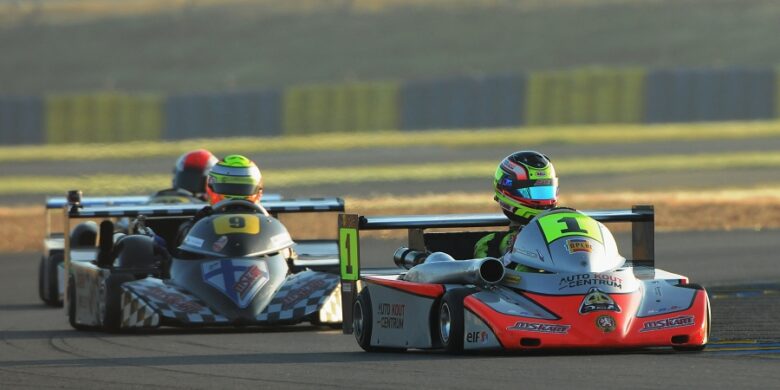 #1 Adam Kout (MS Kart/DEA) na trati v Le Mans, Francie (foto: Vratislav Ondráček)