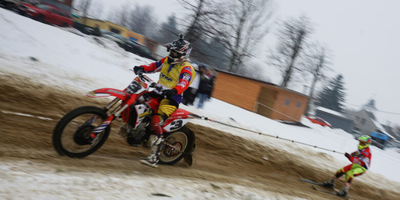 Vítězové závodu v Horním Městě #3 MOHAUPT Lukáš a HOTOVÝ Václav, CZE, ORION RACING TEAM, Honda 450 4T
