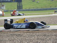 Peter Milavec (A) několikanásobný rekordman autodromu Most - Lola Cosworth Interserie Most 2005 by VDR