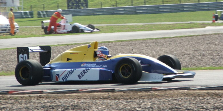 Peter Milavec (A) několikanásobný rekordman autodromu Most - Lola Cosworth Interserie Most 2005 by VDR