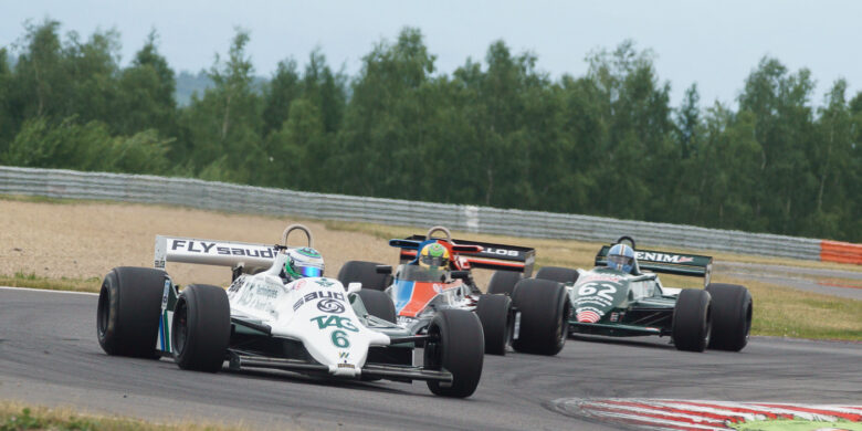 #6 PADMORE Nick, GB, Williams FW07C, Head, White/Green, 1981, 3000 ccm (foto: Milan Spurný)