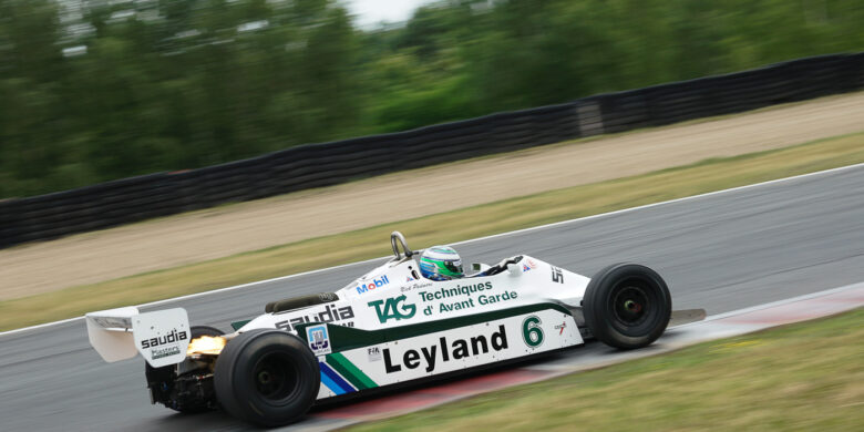 #6 PADMORE Nick, GB, Williams FW07C, Head, White/Green, 1981, 3000 ccm (foto: Milan Spurný)