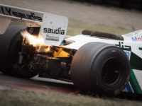 Oheň – #6 PADMORE Nick, GB, Williams FW07C, Head, White/Green, 1981, 3000 ccm