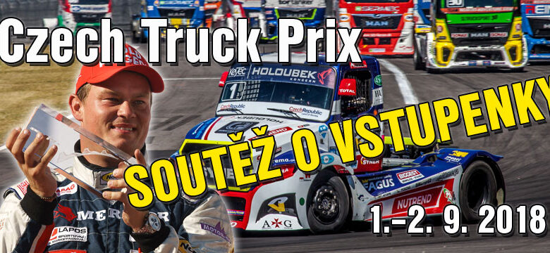 Soutěž o vstupenky na Czech Truck Prix 2018 se vrací