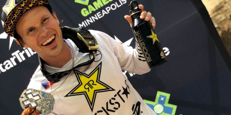 Libor Podmol se stříbrnou medailí z X-Games