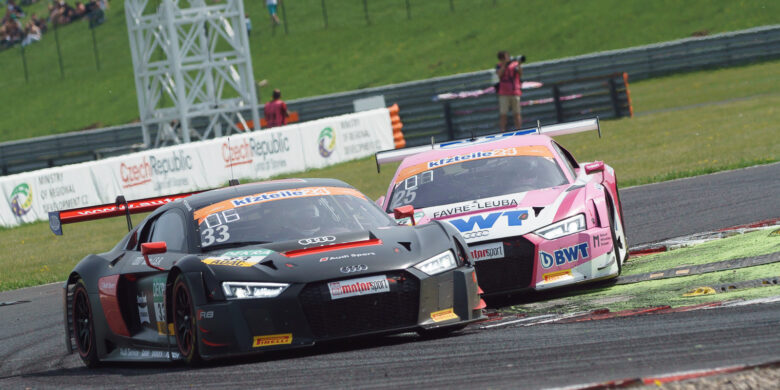 #33 Team ISR, CZE, Audi R8 LMS, Filip Salaquarda (CZE), Frank Stippler (DEU), Most 2018 (foto: Milan Spurný)