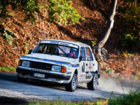 Břetislav Enge − Lucie Engová − Škoda 130 LR na Rally Jeseníky 2015, foto: Tomáš Kaňa