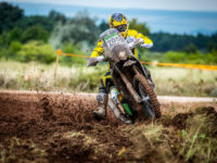 Jan Brabec v akci na trati HunGarian Baja