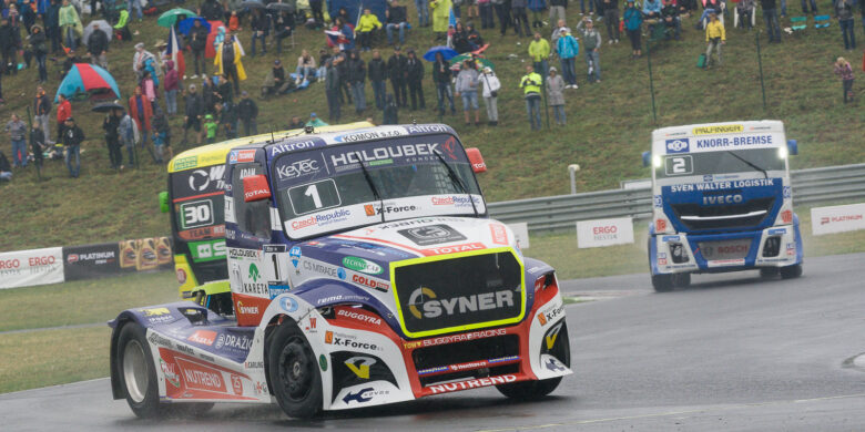 #1 Adam Lacko (CZE), Buggyra International Racing System (CZE), Freightliner, FIA ETRC 2018 Most (foto: Milan Spurný)