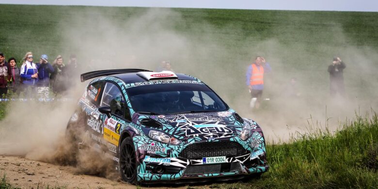 Roman Odložilík a Martin Tureček na voze Ford Fiesta R5 bude první startovní posádka letošní Rallye Jeseníky.