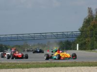 Zeller před Šafářem při Masaryk Racing Days 2018 by R.Schindler