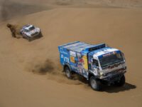 #518 KARGINOV Andrey (RUS), MOKEEV Andrey (RUS), LEONOV Igor (RUS), Kamaz, Kamaz - Master, Dakar 2019