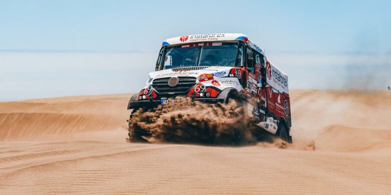 #507 Loprais, Marco Alcayna a Pokora (Tatra Jamal – Queen 69), Instaforex Loprais Team