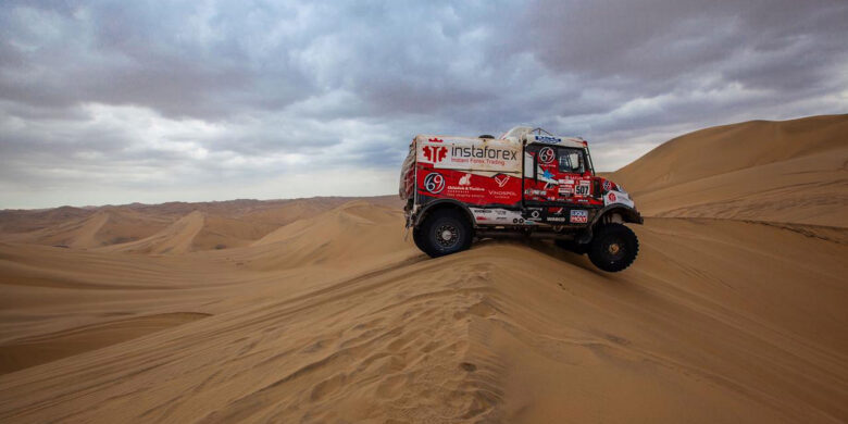 #507 Loprais, Marco Alcayna a Pokora (Tatra Jamal – Queen 69), Instaforex Loprais Team