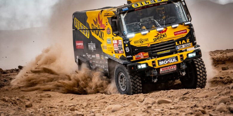 #504 Martin Macík na LIAZu týmu Big Shock Racing