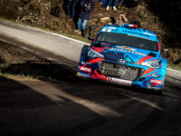 #06 SARRAZIN Stephane, Hyundai I20, v akci během francouzského šampionátu v rallye 2018, Rallye du Var 22.–25. listopadu v Sainte Maxime ve Francii - foto Thomas Fenetre / DPPI