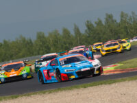 #31 HCB-Rutronik Racing, DEU, Audi R8 LMS, Patric Niederhauser (CHE), Kelvin van der Linde (ZAF), Most 2019 (foto: Milan Spurný)