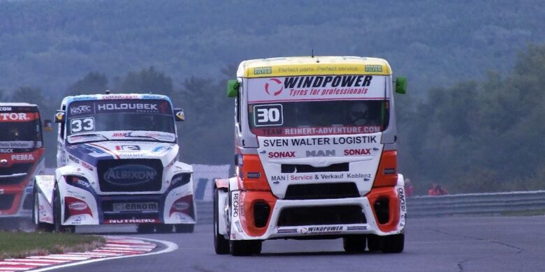 Sasha Lenz (D) Iveco - FIA Truck Racing autodrom Most by VDR