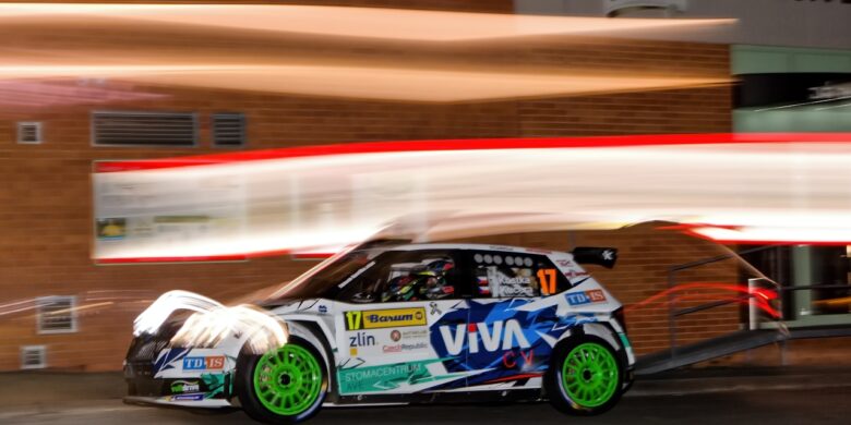 #17 Kostka - Kučera (CZ), Škoda Fabia R5 evo, Barum Czech Rally Zlín 2019