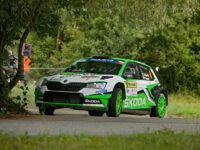 #4 Kopecký - Dresler (CZ), Škoda Fabia R5 evo, Barum Czech Rally Zlín 2019
