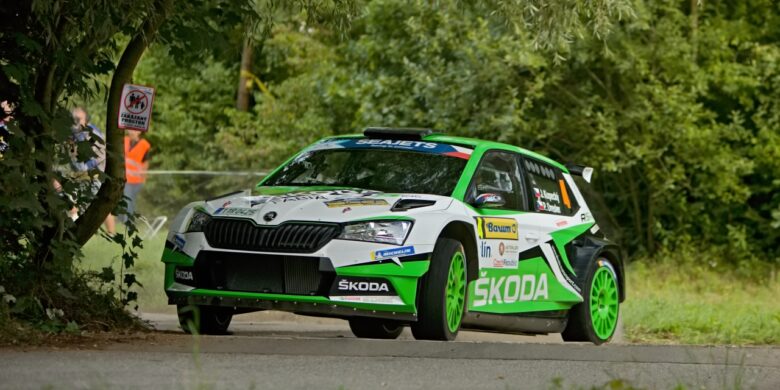 #4 Kopecký - Dresler (CZ), Škoda Fabia R5 evo, Barum Czech Rally Zlín 2019