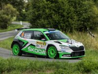 #4 Kopecký - Dresler (CZ), Škoda Fabia R5 evo, Barum Czech Rally Zlín 2019 (foto: Pavel Pustějovský)