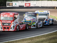 Truckový vláček #23 Albacete, #55 Lacko a #1 Hanh