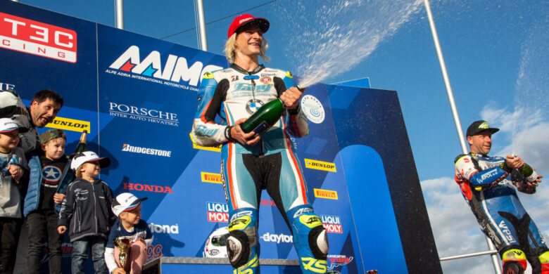 Karel Hanika šampionem Alpe Adria v elitní třídě Superbike
