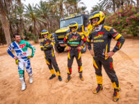 Tým Big Shock Racing po testování v Tunisu