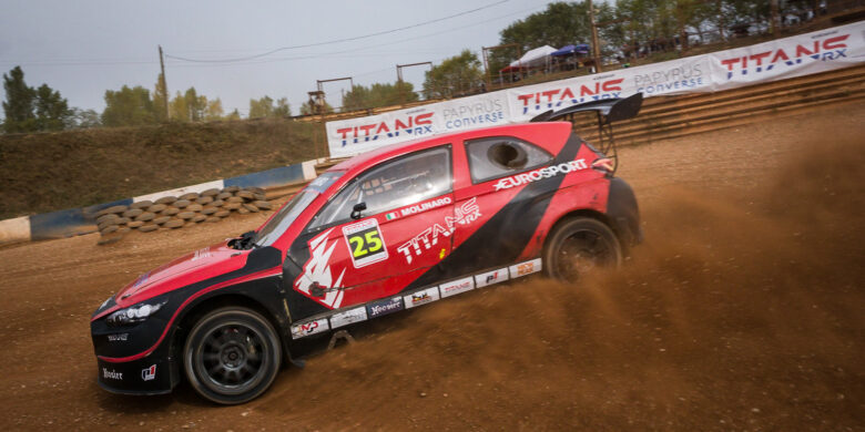 #25 Tamara Molinaro (ITA), TitansRX Rallycross Europe, Nyriád (HUN), foto: Tuul Spurná