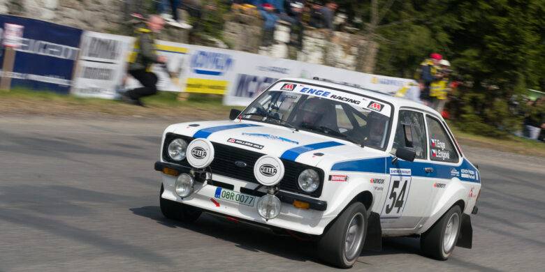 #54 Enge Tomáš, Engová Lucie, CZ/CZ, Ford Escort RS 2000 MKII, 28. Historic Vltava Rallye 2019 (foto: Milan Spurný)