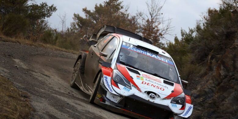 #33 Evans–Martin, GBR, Toyota Yaris WRC, Toyota Gazoo Racing, Rallye Monte Carlo 2020