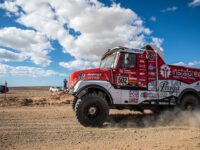 #502 Aleš Loprais, Khalid Alkendi, Petr Pokora, Praga V4S DKR, Instaforex Loprais Team