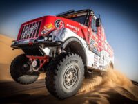 #502 Aleš Loprais, Khalid Alkendi, Petr Pokora, Praga V4S DKR, Instaforex Loprais Team