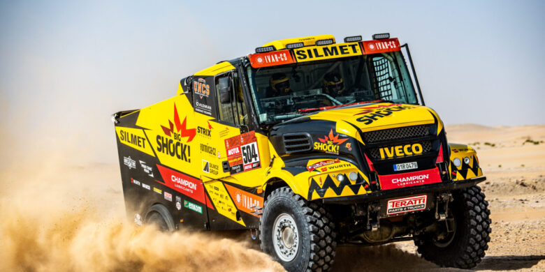 #504 Macík, Tomášek a Švanda, Iveco, Big Shock Racing