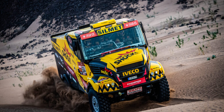 #504 Macík, Tomášek a Švanda, Iveco, Big Shock Racing