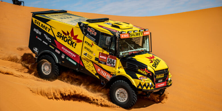 #504 Macík, Tomášek a Švanda, Iveco, Big Shock Racing
