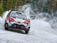 Tänak Ott - Järveoja Martin, Toyota Gazoo Racing WRT - Toyota Yaris WRC, Rallye Sweden 2019 (foto: Pavel Pustějovský)