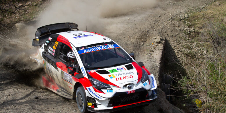 #33 Evans–Martin, GBR, Toyota Yaris WRC, Toyota Gazoo Racing, Mexická rallye 2020 (foto: Kamil Mach)