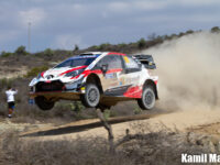 #69 Rovanperä–Halttunen, FIN, Toyota Yaris WRC, Toyota Gazoo Racing, Mexická rallye 2020 (foto: Kamil Mach)