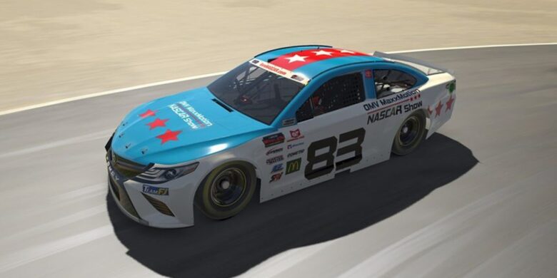Šmídl vítězstvím v evropské virtuální sérii NASCAR zviditelnil AUTODROM MOST