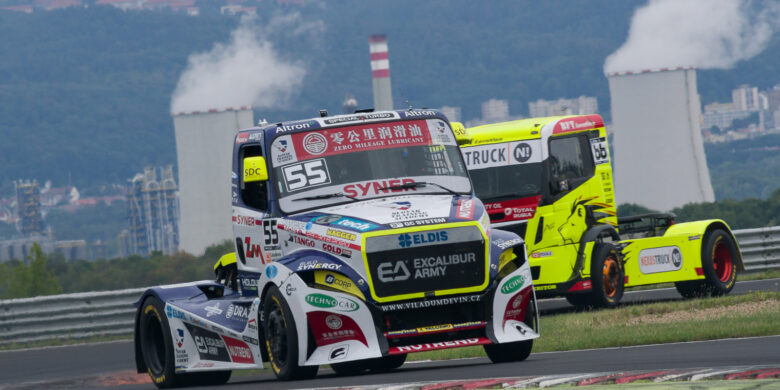 #55 Adam Lacko (CZE), Buggyra Zero Mileage Racing (CZE), Freightliner, FIA ETRC 2020 Most (foto: Milan Spurný)