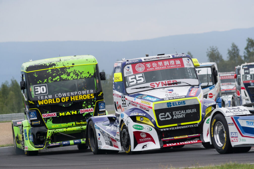 #55 Adam Lacko (CZE), Buggyra Zero Mileage Racing (CZE), Freightliner, FIA ETRC 2020 Most, Závod 1