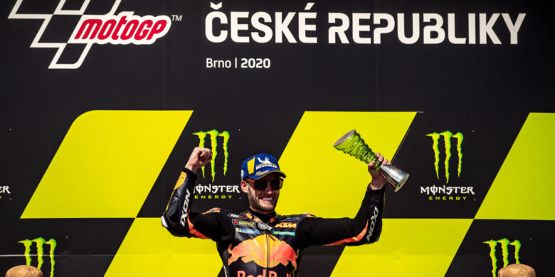 Premiérové vítězství #33 Brand Binder, RSA, Red Bull KTM Factory Racing, KTM, Monster Energy Grand Prix České republiky 2020