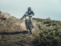 #34 Libor Podmol na startu Řecké rally (FIM Europe Cross Country Rally), Moto Racing Group