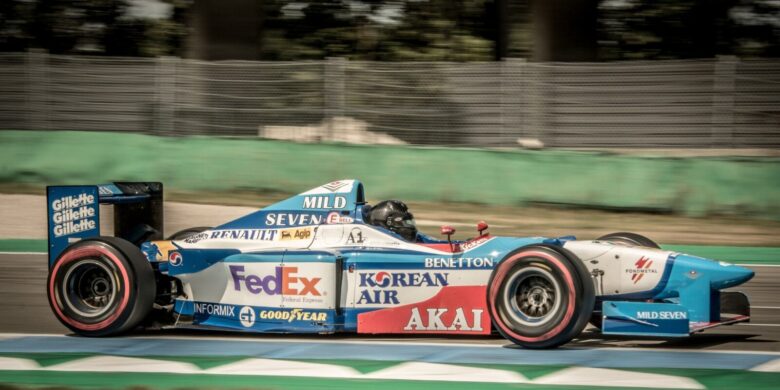 Ulf Ehninger's Benetton B197 - Credit Elfi Images