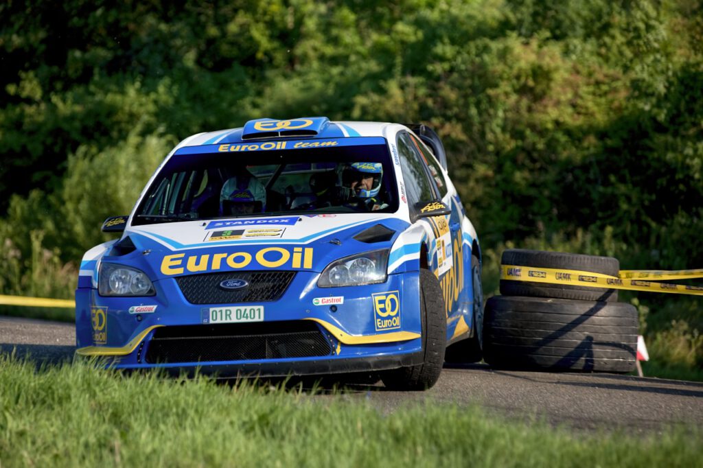 ech jun. Václav, Uhel Petr, CZ, Ford Focus RS WRC '06, EuroOil Team, Kowax Valašská Rally ValMez 2020