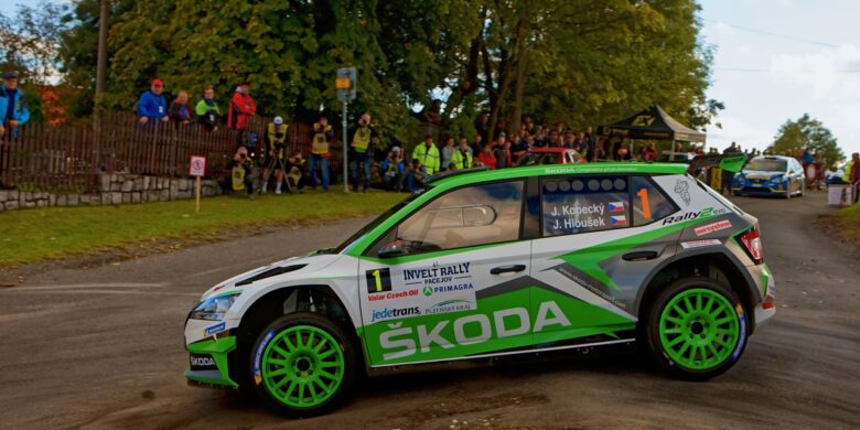 #1 Kopecký Jan, Hloušek Jan, CZ, Škoda Fabia Rally2 evo, Škoda Motorsport, 41. Invelt Rally Pačejov 2020 (foto: Pavel Pustějovský)