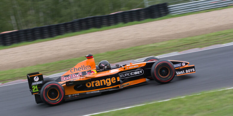 #21 Bernd Herndlhofer, AUT, H&A Racing, Arrows A22, F1, Asiatech 3.0 V10, Prestige, závod 1, MAXX Formula 2020, Most (foto: Milan Spurný)