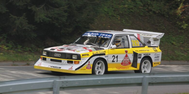 Jiří Fígl Audi Quattro S2 EddaCup Benecko 2020 by VDR